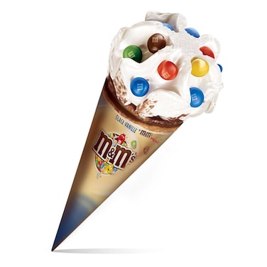 M&amp;M's Vanilla Ice Cream Cone, 110ml