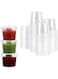 Khaleej Pack 100 Of 1oz Jello Shot Cups &ndash; Clear Plastic Small Containers With Tight Lids Condiment Cups Sauce Cups Souffle Cups Disposable Ketchup Cups Tiny Comfy Cups