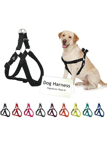 Doco DCSN202S Signature Step in Harness, Small, Black