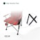 Green Lion Heritage Foldable Chair with Cup Holder, Heavy-Duty Iron Frame, 200kg Load