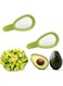 NALACAL Stainless Steel Avocado Slicer and Cuber, Pitaya Salad Dicer Chopper Knife Safety Avocado Pit Remover Tool Stainless Steel Fruit Cuber and Slicer Slice and Maker Peeler Kitchen Gadget Tool