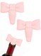 Bow Wine Stopper Bowknot Shaped Wine Bottle Stopper Pink Silicone Beverage Bottle Sealer for Home Kitchen Coquette Birthday Party Decoration