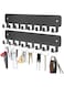 2 Pack Key Holder for Wall, Key Hooks with 8 Hooks, No Drilling Required, Self-Adhesive Key Holder, Hallway Wall Mount Keychain, Key Holder Wall Mount for Corridor, Living Room,Kitchen,Bathroom