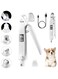 Cat &amp; Dog Nail Trimmers, Electric Rechargeable Dog Nail Clippers &amp; Dog Nail Grinder with 2 LED Light Paws Grooming Kit, Dog Nail File Quiet Pet Nail Clippers &amp; Grinder Trimmer for Dogs and Cats
