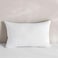 Home Luxury Goose Feather Cushion - White