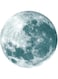 Homics (Moon) - Glow In The Dark Moon Wall Decals 30cm Luminous Sticker At Night, Perfect Ceiling or Wall Decor For Kids' Bedroom (Green)