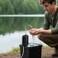 Smart Water Pump with Adjustable Tripod, IR Sensor &amp; Oxygenation Mode - Portable Outdoor Faucet

