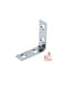 GI Zinc Plated L Corner Brace 20x20x37 - Pack Of 10