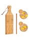Combo Gnocchi Pasta Board Garganelli Board, Cutter for Pasta Maker Pasta Board Gnocchi Roller Kitchen Natural Bamboo Kitchen Gadgets Tools, Noodle Pasta Cutlery Gift
