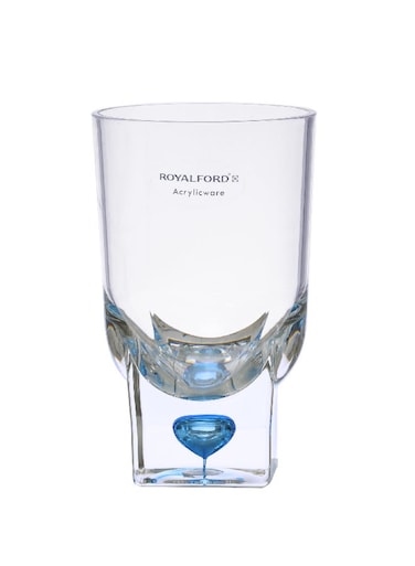 Acrylic Crystal Glass Clear 7.2x7.2x12cm