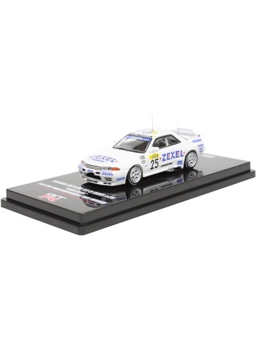 Solido Inno64 1/64 Scale Nissan Skyline GTR R32 25 Team Zexel Car Dicast Model, White