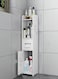 Bathroom And Kitchen Shelf Storage Cabinet 19.5 x 17.6 x 80 cm