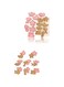 Sweet seven 8pcs Cartoon Fun Biscuit Cutter Set - 3D Shapes, DIY Fondant Cake Decor, Plastic Stampers for Baking &amp; Embossing