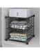 Iron Mesh Storage Rack, Easy to Install, Removable Metal Mesh Bookshelf, Storage Rack