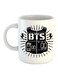 Print BTS Printed Coffee Mug White/Black Standard