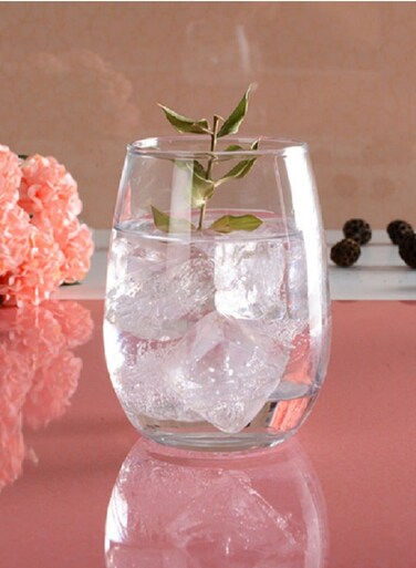 AMBER Tumbler Set &acirc;&euro;&ldquo; 440ml, 3-Piece, Large Capacity Glassware for Refreshing Beverages