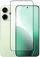 Screen Protector Designed for Oppo Reno14 F, Full Glue, Bubble Free, Anti-Scratch, Anti-Fingerprint, 9H Hardness 3D Curved Edge Tempered Glass Screen Protector for Reno 14F
