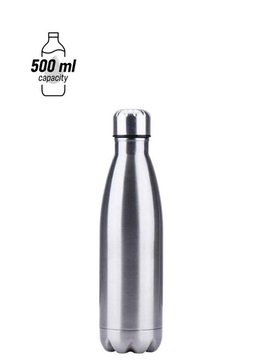Steel Vacuum Insulated Water Bottle Assorted 500ml