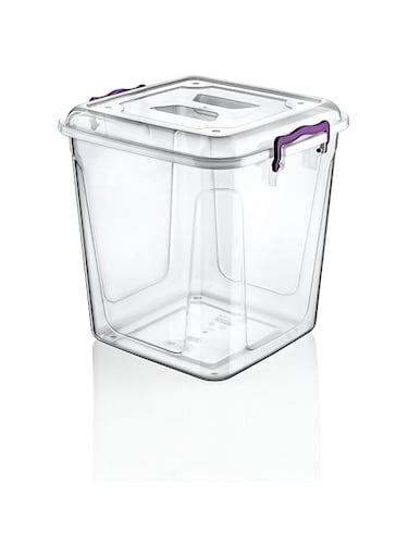 Hobby Life 20 Litre Plastic Pantry Box, Transparent