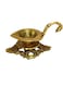 eSplanade Brass Diya - 9 cms   Oil Lamp   Home Decor   Brass Deepam   Brass Lamps   Kuthu Vilakku   Lamps for Home and Office