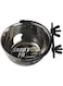 MidWest Snapy Fit Stainless Steel Bowl, Silver, 10 oz, 1621