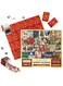 Christmas Advent 2024 Calendar Puzzle, 24 Boxes, 1000 Pieces Christmas Square Jigsaw Puzzles for Kids, Teens and Adults, Christmas Countdown Calendar for Family Game, Xmas Jigsaw Puzzle Christmas Gift