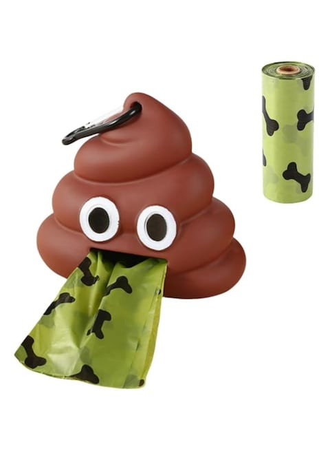 Buy 1pcs Funny Dog Poop Bag Holder for leash Durable Dog Poop Bag