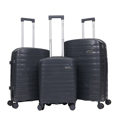 STARLIFE Trolley Luggage 3 Pieces Set PP Hard Side Bag 360 Degree Spinner Wheels Trolley Luggage Set With TSA Lock 20/24/28 Inches SL-PP1
