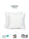 Bedding Throw Pillows Insert Cushion Filler Outer Cover Non Woven Hollowfiber Filling 850 gm Ultra Soft Fiber Size 65x65cm , 25x25inch Cushion Inserts Home Decor White (Pack of 2)