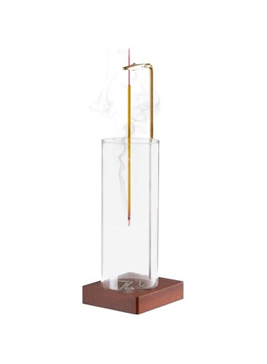 Tyasdery Incense Holder, Anti-ash Flying Mess-Free Upside Down Incense Burner for Home Yoga Spa Madiation