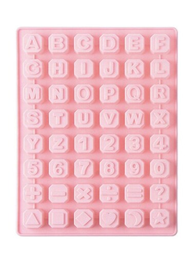 Silicone Mold DIY Handmade Chocolate Baking Cookies Ice Box Mould multicolor 18*18*18cm
