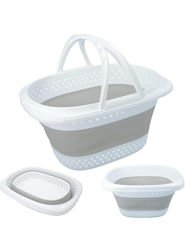 BPA Handy Laundry Mesh Popup Hamper Foldable Lightweight Basket for Washing ? Durable Clothing Storage for Kids Room, Students College Dorm, Home, Travel &amp; Camping (18L)