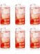 Vision Transparent Water Glass/Cold Drink Tumbler/Beer Glass/Juice Glass Set Of 6 Pcs (350 Ml Each)