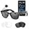 AI Smart Glasses with Open-Ear Speakers and Voice Assistant