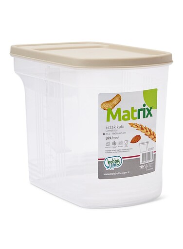 Life Matrix Cereal Box Brown