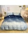 4 Piece Duvet Cover Set, Ultra Soft Microfiber Comforter Cover Set with Zipper Closur, Cotton Bedding Set with 2 Pillow Cases(200x230cm)