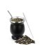 Mate Tea Cup Stainless Steel Double Walled Easy Wash Household Insulation Gourds with Bombilla Straw
