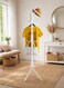 3-Tier Metal Clothes and Coat Hanger Rack Stand &acirc;&euro;&ldquo; Heavy Duty Freestanding Hall Tree Garments Rack Organizer with 12 Hooks and 3 Legs for Hanging Abayas, Bags, Caps, Clothes, Coats, Hats, Jackets, Kanduras, Scarves, Shawls, Sweaters, Umbrellas and Everyday Essential &acirc;&euro;&ldquo; Open Armoire Modern Entryway Quick-Access Storage Garment Stand &acirc;&euro;&ldquo; White, 175cm