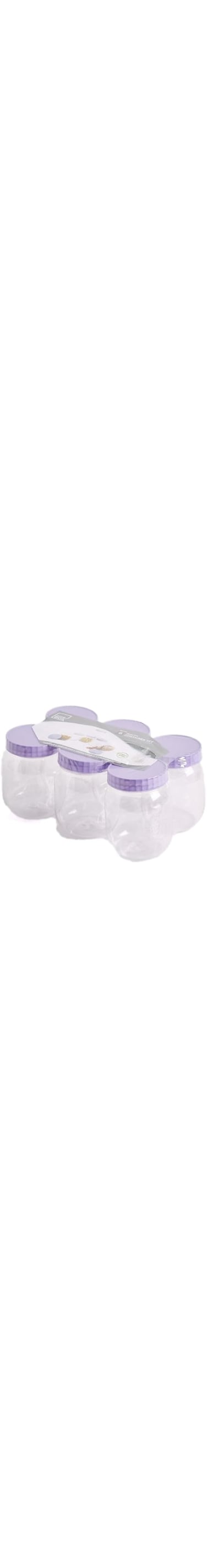 HomeBox Spectra Pet 6-Piece Small Container Set - 500 ml