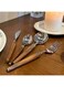 wood handle stainless steel cutlery set