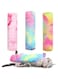 NeoStyle 3 Pcs Cat Pillows Toys containing Catnip,Soft and Durable Pillows Toy,Interactive Cat Kicker Toys for Indoor Cats,Kitty Kick Stix,Cat Teething Chew Toys for Kittens (Pink 3 pcs)