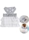 SYOSI Pet Dog Dresses, Striped Mesh Puppy Dog Vest Tutu Princess Dress Skirt with Bowknot for Small Breed Dogs Cats Doggy Apparel Supplies (Small)