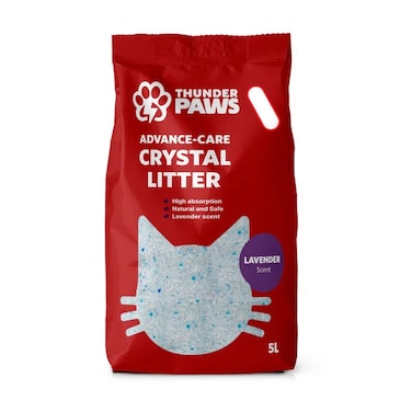 Thunder Paws Advance Care Lavender Clumping Cat Litter-5L