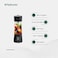 Portable Blender 380ml, 45W Rechargeable Personal Juicer with Type-C Charging &amp; 20s Quick Blend


