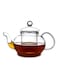 Glass Tea Maker Pot With Filter Transparent 600ml