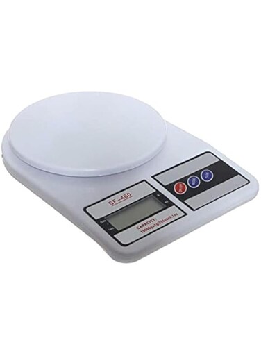 Dubai Gallery Kitchen Scale White