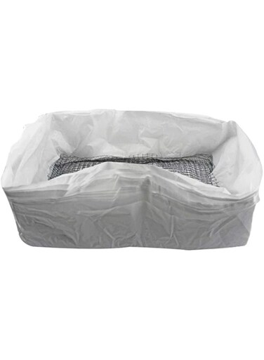 Tjackson 10 Pcs Reusable Cat Feces Filter Net Cats Sifting Litter Tray Liners Elastic Litter Box Liners