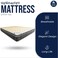 INFINI HOMES Premium High Density Foam White Rebound Mattress with Pillowtop (120W X 190L X 25H)