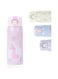 350ml Kids Water Bottles, Kids Stainless Steel Water Bottle BPA-Free, Leak Proof Insulated Water Bottles for Boys and Girls, Reusable Metal Water Bottles-Keep 12 Hours Hot &amp; 24 Hours Cold Pink