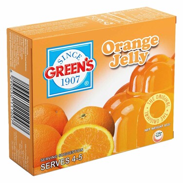 Greens Orange Jelly 80g